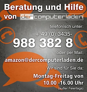 dercomputerladen Gamer Aufrüst PC System Intel, i7-6700 4×3,4 GHz, 8GB DDR4 RAM, Intel HD Grafik 530 -1GB -