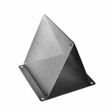 eBoot 140mm PVC schwarze Computer PC Kühler Lüfter Lüftergitter Staubfilter Filtermatte Gehäuselüfter, 10 Stück -