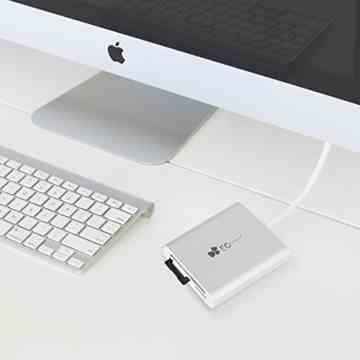 EC Technology 3in1 USB 3.0 Kartenleser Ultra Highspeed mit Kabel für SDXC, SDHC, SD, CF, Highspeed-CF (UDMA), MS, M2, Micro-SDXC, Micro-SDHC, Micro-SD Karten [Unterstützt UHS-I Karten] -