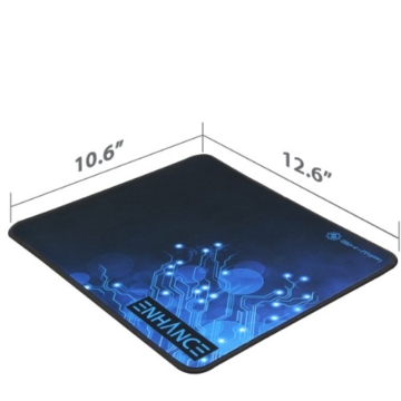ENHANCE Gaming Mousepad / Gamer Mauspad für Computerspiele wie Mass Effect Dawn of War III Tom Clancy’s Ghost Recon Minecraft Far Cry Primal Landwirtschafts-Simulator Schatten des Krieges und mehr -