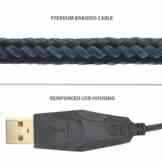 ENHANCE Optische Ergonomische LED Gaming Maus für Computerspiele wie Mass Effect Dawn of War III Tom Clancy’s Ghost Recon Minecraft Far Cry Primal Landwirtschafts-Simulator Schatten des Krieges usw. -