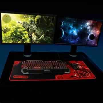 ENHANCE XL Gaming Mousepad / Mauspad für Computerspiele wie Mass Effect Dawn of War III Tom Clancy’s Ghost Recon Minecraft Far Cry Primal Landwirtschafts-Simulator Schatten des Krieges und mehr -