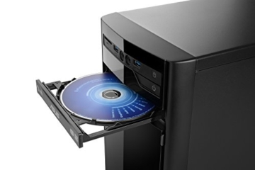 Entertain PC IDV A10-7850K-2 inkl. Windows 7 Professional – AMD Quad-Core A10-7850K 4x 3700 MHz, 16GB RAM, 120GB SSD, 1TB HDD, 300MBit/s WLAN, 10in1 CardReader – 24″ LED Monitor, Tastatur-Maus Set -