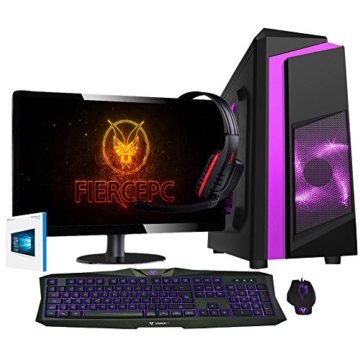Fierce Bandit Gaming PC – 4,1GHz Sechskern AMD FX6300, NVIDIA GTX 1060 6GB GDDR5, 16GB Hochleistungsarbeitsspeicher, 240GB Solid State Drive – Perfekt für neuen Spiele, DirectX 12, VR Ready – 289844 -