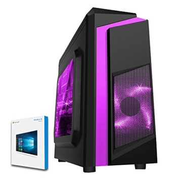 Fierce Bandit Gaming PC – 4,1GHz Sechskern AMD FX6300, NVIDIA GTX 1060 6GB GDDR5, 16GB Hochleistungsarbeitsspeicher, 120GB Solid State Drive, 1TB Festplatte – Perfekt für neuen Spiele, DirectX 12, VR Ready – 280574 -