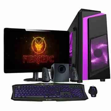 Fierce Bandit Gaming PC – 4,2GHz Achtkern AMD FX8300, NVIDIA GTX 1060 6GB GDDR5, 16GB Hochleistungsarbeitsspeicher, 240GB Solid State Drive – Perfekt für neuen Spiele, DirectX 12, VR Ready – 330053 -