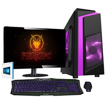 Fierce Bandit Gaming PC – 4GHz Vierkern AMD FX4300, NVIDIA GTX 1060 6GB GDDR5, 16GB Hochleistungsarbeitsspeicher, 240GB Solid State Drive – Perfekt für neuen Spiele, DirectX 12, VR Ready – 254123 -