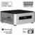 forceNUC | Intel-NUC6i5SYH | Intel Core i5-6260U | 8GB DDR4 | 256 GB SSD M.2 + 1TB HDD | Intel Iris Pro 540 Grafik | 7.1 Sound-Gigabit | LAN | Windows 10 Pro | Mini-PC | VESA-Monitor-Halterung