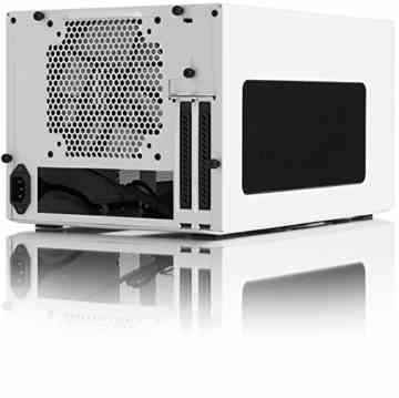 Fractal Design FD-CA-NODE-304-WH Node 304 Midi-Tower PC-Gehäuse (mini-ITX, 6x 3,5 interne, 2x USB 3.0) mit Lüfter -