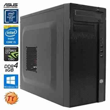 Gaming / Multimedia COMPUTER mit 2 Jahren Garantie! | Quad-Core! Intel® Core i5-6600K 4x 3500MHz | 16384MB DDR4 | 256GB M2 SSD | 6GB ASUS nVidia® GeForce GTX 1060 PCIe HDMI/DVI/VGA mit DirectX12 Technology | USB3 | Gaming Mainboard | Dual Layer DVD-Brenner | 7+ USB-Anschlüsse | Windows 10 Professional 64 -