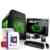 gaming pc komplett Set mit monitor TFT Computer Rechner AMD FX 8350 8GB RAM Blau