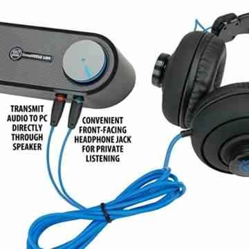 GOgroove UBR Computer Soundbar Lautsprecher für HP Notebook Lenovo Ideapad 100 Asus E200HA Odys Winpad 10 Lenovo 100S HP i7 MacBook und mehr Laptops -