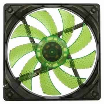 Grün Computer Still Gehäuselüfter, 120mm x 12cm / LED Game Max Windforce / iCHOOSE -