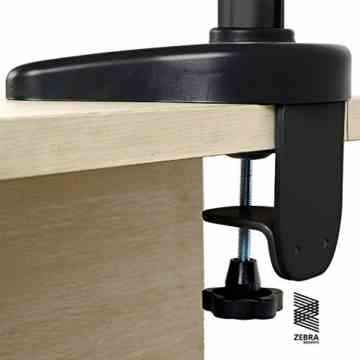 Halterung Monitor Halterung Tisch für Monitor und Notebook d922le, kompatibel mit Monitor Samsung, Acer, Viewsonic, LG, DELL, HP, Asus, led-display 10 – 27 und Notebook 15 Zoll. Kompatibel mit VESA 75 * 75 MM, 100 * 100 mm. -