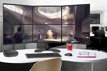 HP 1CC40ET#ABD Z2 Mini G3 Desktop PC (Intel Core i7, 16GB RAM, Intel HD GFX 530, Win 10 Pro) schwarz -