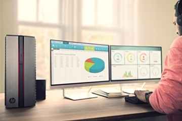 HP Envy Phoenix (860-021ng) Desktop-PC (Intel Core i7-6700K, 16 GB RAM, 256 GB SSD, 3 TB HDD, NVIDIA GeForce GTX 980 Ti, Windows 10) grau -