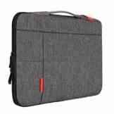 iCozzier 13-13,3 Zoll Laptoptasche mit Griff tragbare Laptoptasche Sleeve Hülle Schutztasche für 13″ Macbook Air/ MacBook Pro / Pro Retina Sleeve – Dunkelgrau