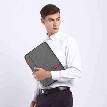 iCozzier 13-13,3 Zoll Laptoptasche mit Griff tragbare Laptoptasche Sleeve Hülle Schutztasche für 13″ Macbook Air/ MacBook Pro / Pro Retina Sleeve – Dunkelgrau -