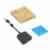 ICZI vergoldet 1080P USB 3.0 auf VGA Adapter mit anti-interference magnetischer ring male zu female, für Windows 10/7/8/8.1/XP/Vista (Schwarz) -