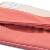 Johnny Urban Canvas Laptop Sleeve 11 – 12 Zoll Rot – Laptoptasche für MacBook Air 11″, MacBook 12″ Surface Pro 3 & 4 uvm. – 11″ / 11.6″ / 12″ Laptophülle Notebook Tasche aus Baumwoll Canvas -