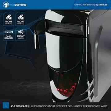 Kiebel [184391] Gamer PC 7.0 Intel Core i5-7500 (4×3.4GHz) | 16GB DDR4-2666 | NVIDIA GTX 1060 6GB | 256 GB M.2 SSD + 1TB HDD | ASUS Z270-P | Windows 10 | Gaming Computer -