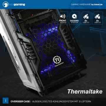 Kiebel Gamer-PC „Goliath“ [184395] – Intel i7 6900K (8×3.20GHz) | 32GB DDR4-2666 MHz | 500 GB SSD + 2TB HDD | NVIDIA GeForce GTX 1080 8GB GDDR5X | DVD | Sound | LAN | 600W | Win 10 -