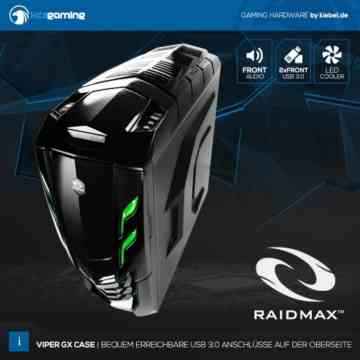 Kiebel Gamer-PC v7.0 [184397] – Intel Core i7 7700 4×3.6GHz | 8GB DDR4 | 1TB HDD | NVIDIA Geforce GTX 1060 6GB | ASUS | DVD | Sound | LAN | USB3 | Gaming Computer -