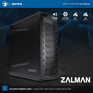 Kiebel Gamer-PC v7.0 [184399] – Intel Core i5 7500 4×3.4GHz | 8GB DDR4 | 240GB SSD + 1TB HDD | NVIDIA Geforce GTX 1060 6GB | ASUS | DVD | Sound | LAN | USB3 | Gaming Computer -