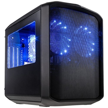 Kolink Sanctuary Micro-ATX Cube – schwarz Window -