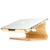 Laptopständer [Original Urcover®] Samdi Edition Echt Holz Notebookständer und Halter für Apple Macbook Pro/Retina Samsung Notebook Ständer Asus Laptop [Deutscher FACHHANDEL] Hell Braun -