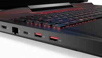 Lenovo ideapad Y910 43,94cm (17,3 Zoll FHD IPS Anti-Glare) Gaming Notebook (Intel Core i7-6820HK Quad-Core, 32GB RAM, 1TB HDD, 512GB SSD, Nvidia GeForce GTX1070, DVD-Brenner, Windows 10) schwarz -