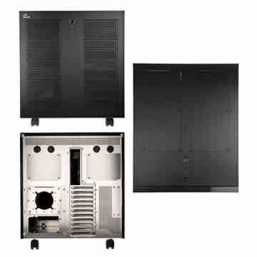 Lian Li PC-V343B PC Gehäuse (ATX, 2x USB 2.0) schwarz -