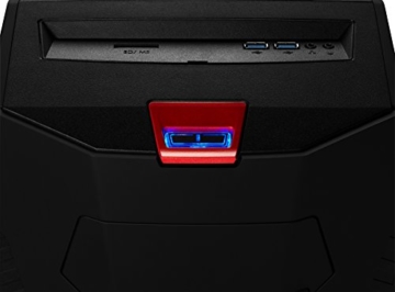 Medion 10020401 Erazer X5339F Gaming Desktop-PC (Intel Core i7-4790K, 32GB RAM, 480GB SSD, 4TB HDD, NVIDIA GeForce GTX 980, 4GB GDDR5, Win 10 Home) -