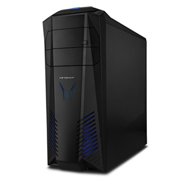 Medion X5324 G Erazer Desktop PC (Intel Core i7-6700K Prozessor, NVIDIA GeForce GTX 1080 Founders Edition, 32 GB RAM, 512 GB SSD+2 TB Festplatte, Win 10 Home) schwarz -