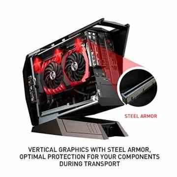 MSI Aegis X3 VR7RE-005DE Gaming Desktop-PC (Intel Core i7-7700K, 2TB HDD + 512 GB SSD , 16GB RAM, NVIDIA GeForce GTX 1080 8GB, DVD-SM, Windows 10 Home) schwarz -