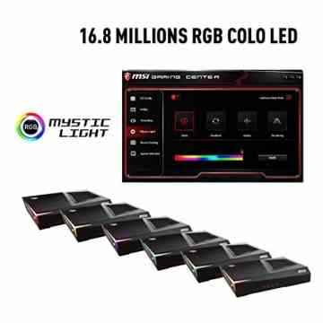 MSI Trident 3 VR7RC-032DE Gaming Desktop-PC (Intel Core i5-7400, 1TB HDD + 128 GB SSD, 8GB RAM, NVIDIA GeForce GTX 1060, Windows 10 Home) schwarz -