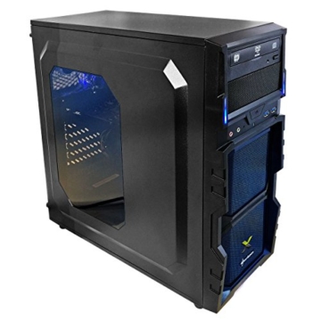 nexths mx-spike06 Gaming-PC, Prozessor Intel i7 – 6700, 16 GB RAM, 1TB HDD, NVIDIA GeForce GTX 1080-8 GB -