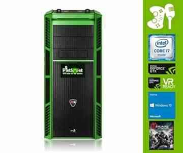 one PietSmiet Porno · Intel i7-6700K (4 x 4.20GHz) · 8GB NVIDIA GeForce GTX 1080 · 16GB RAM · 960GB SSD + 2000GB HDD · MSI Z170A PC Mate · Windows 10 Home · Leiser Gaming-PC · Skylake