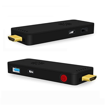 Orbsmart AW-03L Quad Core Windows 10 (64-Bit) Mini PC / HDMI Stick (Intel Atom X5-Z8350, 2GB RAM, 32GB int. Speicher, HDMI 1.4, USB 3.0, WLAN-n, Bluetooth 4.0) -