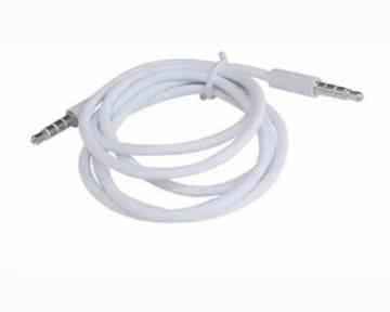 Qualität Original White 3.5mm Stereo Stecker auf Stecker Audio Kabel Kabel Adapter für Apple Ipad iPad4 Air Ipad mini iPhone 6.6 +, 5/5 s, 5C Ipod Samsung S5, S4, S3, Alle Genreations Mp3 Mp4 Player Sony Creative Samsung , HTC, Motorla, Alle Laptop PC und ard 3.5mm Klinkenstecker -