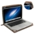 se7enline Premium Qualität Braun PU Leder Buch Clip auf Fall für Apple MacBook, mit transparente Tastaturabdeckung Macbook Pro Retina 13 inch Model A1502 / A1425 .Brown Map Pattern -
