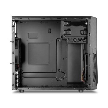 Sharkoon MA-A1000 PC-Gehäuse (mATX, 2x 5,25 externe, 1x 3,5 externe, 2x 3,5/3x 2,5 interne, 2x Audio, 2x USB 2.0, 2x USB 3.0) -