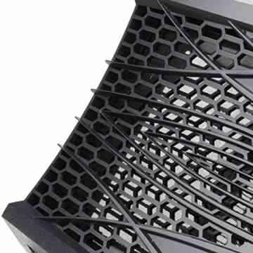 SilverStone SST-RV04B-W – Raven Big Tower EATX/ATX Gaming Computer-Gehäuse, mit Fronttür und Fenster, schwarz -
