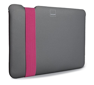 Skinny Sleeve für MacBook Pro 38,1 cm grau/pink (acme-made) -