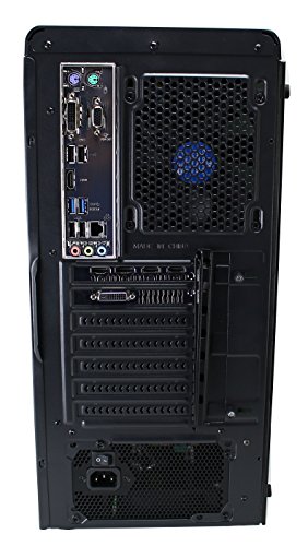 SNOGARD Advanced Gaming / Multimedia PC | Intel® Core i5-6500 4x 3200MHz | 8096MB DDR4 | 1000GB SSHD | 6GB nVidia GeForce GTX 1060 PCIe 3.0> HDMI/DVI/VGA mit DirectX12 Technology | Desktop Gaming System - 