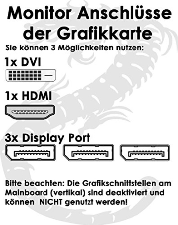 SNOGARD Gamer PC | i3-7100 | 8GB DDR4 | 240GB SSD | 2GB GTX1050 OC HDMI/DVI/VGA mit DirectX12 Technology | Gaming Mainboard | 22x Dual Layer DVD-Brenner | 7+ USB-Anschlüsse | PC ohne Betriebssystem -