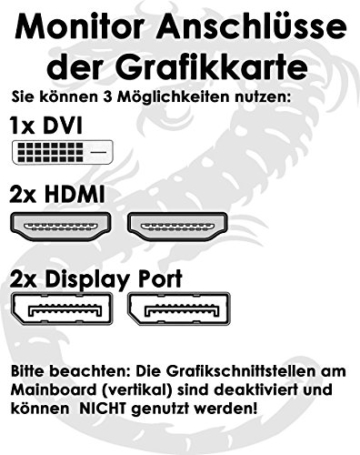 SNOGARD Gaming PC AMD FX-6300 6x 3.50GHz • 3GB nVidia GeForce GTX1060 • 8GB DDR3-RAM • 1TB HDD • DVD±RW • Entry-Gaming / Multimedia • Gamer PC • Gaming Computer • Desktop PC • Gamer Rechner -