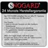 SNOGARD Gaming PC | Intel i5-7600K,6GB Nvidia Geforce GTX1060 OC, 16GB DDR4 RAM, 240GB SSD + CD/DVD-Rewriter | Gamer PC Komplett System | Custom PC Gaming Desktop Computer | Spiele Computer -