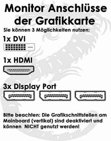 SNOGARD MediaLine Professionell PC | Intel Core i5-7500 CPU | 8GB DDR4 | 240GB SSD + 3TB HDD | 2GB Nvidia GF GTX1050 Ti • Home Business Computer & Multimedia Desktop Computer Workstation + Gaming PC -