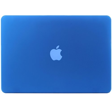 STONG Matte Gummierte Harte Schutzhülle für Macbook Air 13“ Hülle Cover Schale Schutz Hülle Tasche Silicon Case Shell Hard Plastik mattiert SchutzTasche + tpu Tastatur-Schutzfolie (Dunkelblau) -